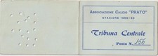 ITALIA 1959/60 PRATO TESSERA