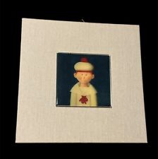 ? Rara Piastra Antonio Bueno MARINARETTO Quadretto Smaltata ACI Vintage