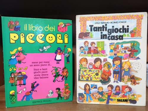 Libri giochi vintage - libri, libro