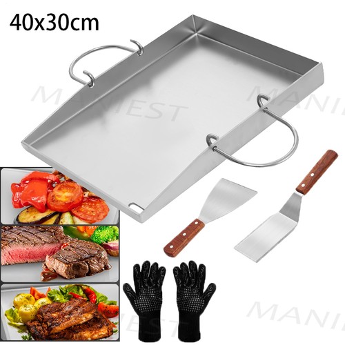 Piastra barbecue acciaio - piastra,