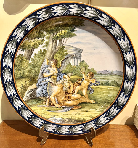Piatto antico ginori del 1800 - antico,