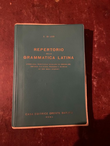 Repertorio della grammatica - repertorio,