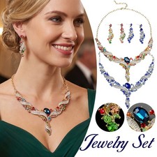 Collana Orecchini Set Collare