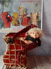 Lampada con Folletto da collezione Bombo del “ Laboratorio del Montedragone