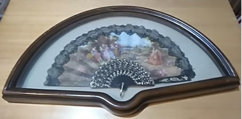 Vintage ventaglio antico - antico, in