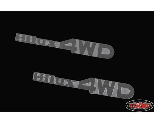 Set emblema rc4wd - 1/10, hilux