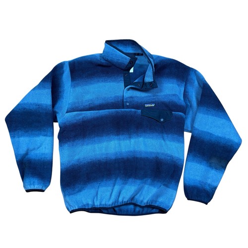 Patagonia snap riga blu uomo - riga,
