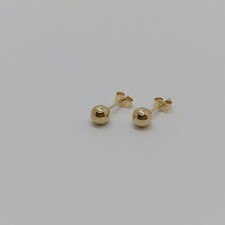 ORECCHINI A BOTTONE SFERA