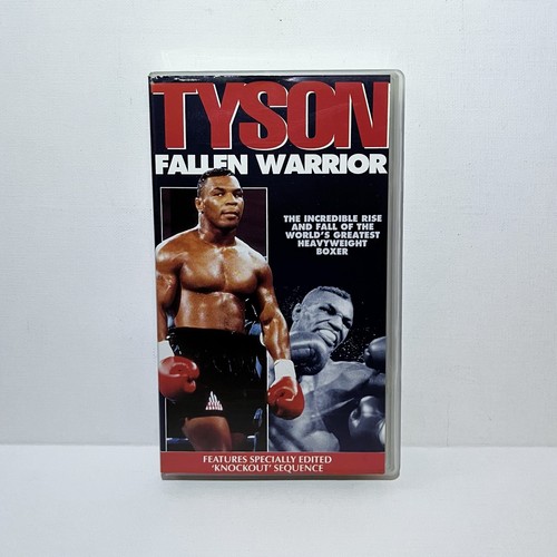 Tyson fallen warrior vhs mike - tyson,