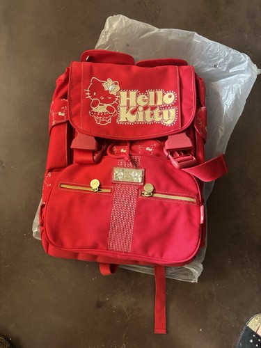 Hello kitty zaino asilo rosso - kitty,