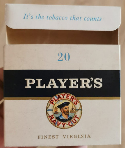 Player navy cut uk empty - player's,