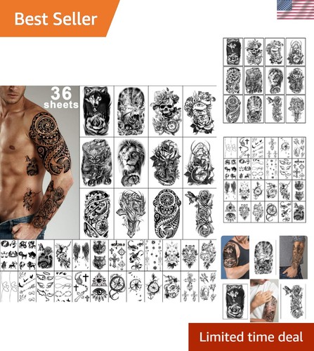 Fogli tatuaggi temporanei - 36,