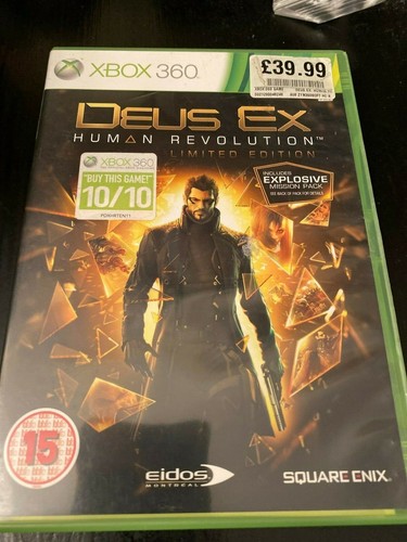 Box 360 deus ex - box,