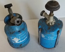 2 FORNELLI + BRUCIATORE DA CAMPEGGIO A GAS BUTANO - VINTAGE