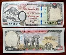 1000 Rupie Nepal Stampa Valuta