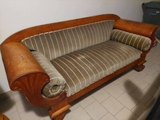 Tavolo sedie e divano epoca Biedermeier