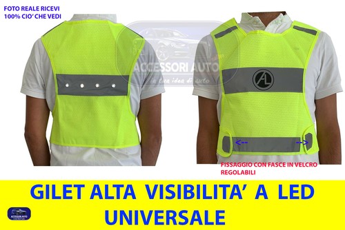 Gilet alta visibilità - alta, auto