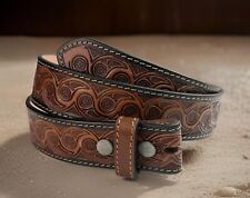 Cintura western vera pelle