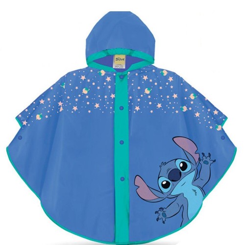 Poncho mantella pioggia stitch - pioggia,