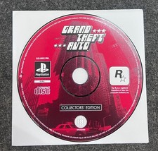 GRAND THEFT AUTO 1 COLLECTOR EDITION PLAYSTATION 1 GTA PS1 DISC PAL 
