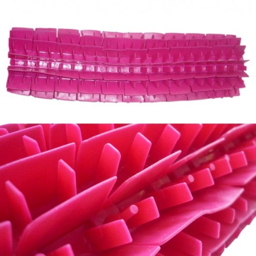 Spazzola lunga pvc magenta per - lunga,