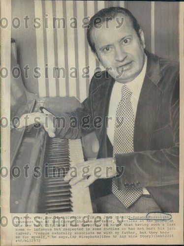 1972 wire photo - wire, romano