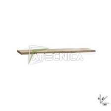 Piano di lavoro in legno da