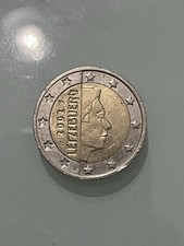 moneta 2 euro lussemburgo 2002