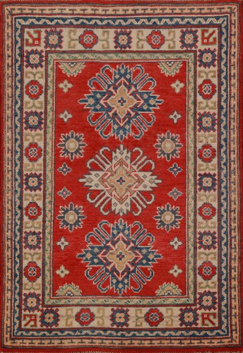 Geometric handmade wool accent - wool,