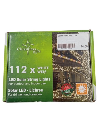 Led catena luminosa solare 112 - led,