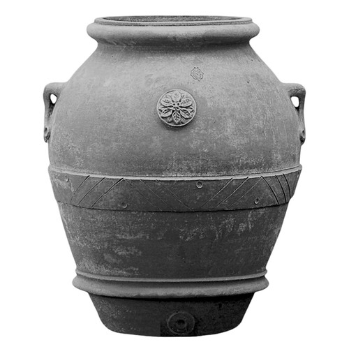 Handcrafted terracotta jar - handcrafted,
