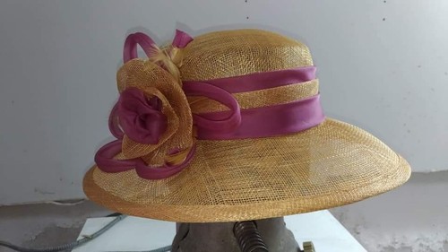 Cappello cerimonia giallo - giallo, hat