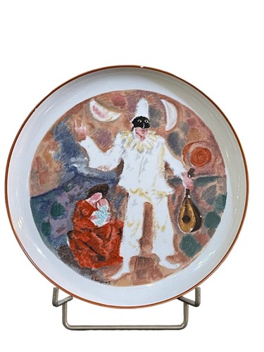 Piatto decorato longaretti - decorato,,