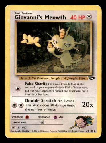 Pokemon giovanni meowth - pokemon, giovanni's