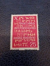 1 Dic 1968 Italia Repubblica 10ª Giornata del Francobollo L. 25 n 1105 MNH**