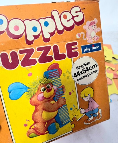 Popples puzzle anni vintage - puzzle, 80
