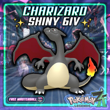 Pokemon Legends ZA - 6IV Shiny Charizard (Legends Z-A) - CUSTOM OT