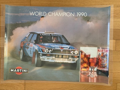 Poster martini lancia delta - poster, hf