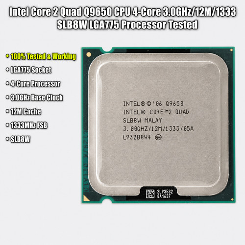 Processore intel core quad - 2,