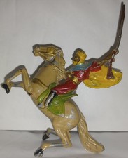 CAVALIER ARABE AU CHEVAL CABRE