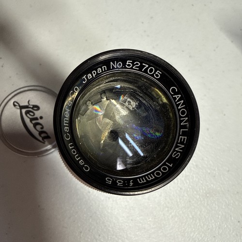 Canon obiettivo 100 - mm, f3.5