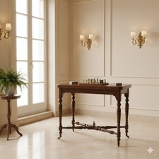 Tavolino da Gioco Vittoriano