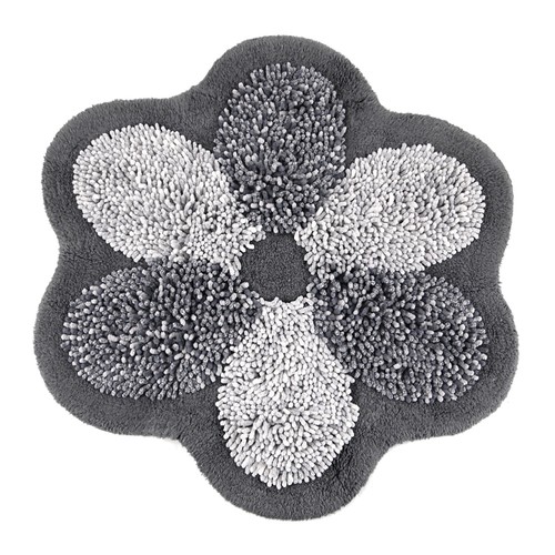 Tappeto bagno sagomato fiore