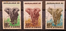 Costa D' Avorio 1959 Elefanti