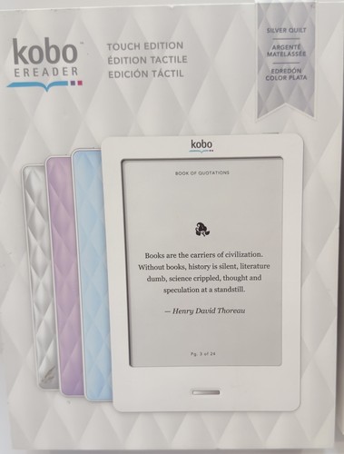 Kobo touch edition reader - touch, e-reader