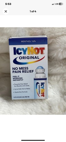 Icy hot rub - icy,