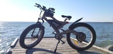 FAT E-BIKE - Bicicletta elettrica 1500W 48V AOSTIRMOTOR S18 Camouflage Military