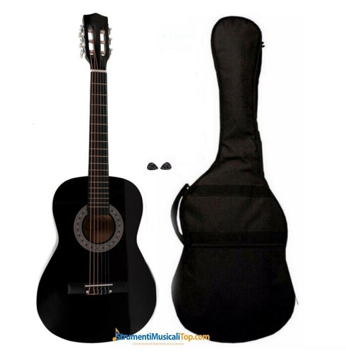Chitarra classica nera 4 - classica,