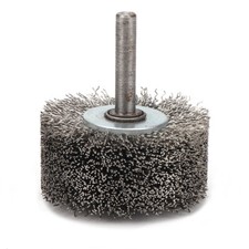 Spazzola ruota filo acciaio