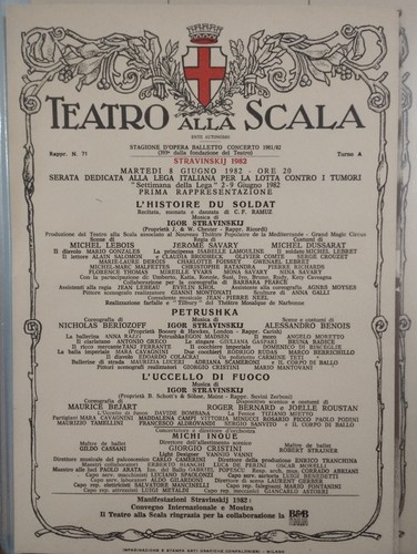 Locandina teatro alla scala - locandina,